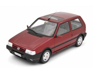 Fiat Uno Turbo i.e. 1.4 1990 ROSSO SHIRAZ Laudoracing 1:18 Resinemodell (Türen, Motorhaube... nicht zu öffnen!)
